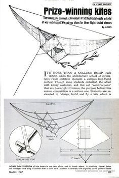 an advertisement for a sailboat with instructions on how to make it and how to use it