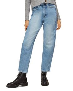 Whistles Authentic Barrel Leg Jeans Barrel Leg Jeans, Jeans Online, High Waist Jeans, Leg Jeans, Mom Jeans, Classic T Shirts, Barrel, Slides, Organic Cotton