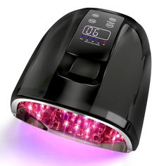 PRICES MAY VARY. Wireless Portable Rechargeable. Built-in 15600mAH lithium battery,2 hours for full charge,12 hours for interrupted working.The handle design to make it easy to carry out.This wireless nail dryer is the best choice DIY at home or salon . 90W Rechargeable UV Nail Lamp.45 UV LED light beads drying nail polish in all directions, quickly and efficiently. The UV light is no harmful to eyes and no more hand tanning during nail curing. Mirror side metal base ensures better light reflect Nail Gel Lamp, Led Vs Uv Nail Lamp, Led Nail Polish At Home, Gel Manicure Lamp, Nail Polish Machine, Nail Dryers, Uv Nail Lamp, Rechargeable Lamp, Led Nail Lamp