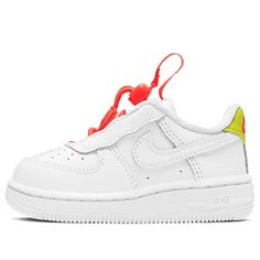 Nike Force 1 Toggle TD Sneakers/Shoes Nike Force 1, Baby Nike, Nike Force, Toddler Shoes, Sneakers Shoes, Stylish Sneakers, Nike Air Force Sneaker, Red Yellow, Perfect Pair