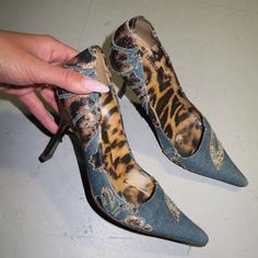 #ad Premium Vintage Roberto Cavalli Heels, Fashion Women's Shoes Vintage Shoe Ads, Roberto Cavalli Heels, Vintage Designer Heels, Shoe Commercial, Roberto Cavalli Vintage, Vintage Roberto Cavalli, Virgo Rising, Shoe Diva, Vintage Pumps