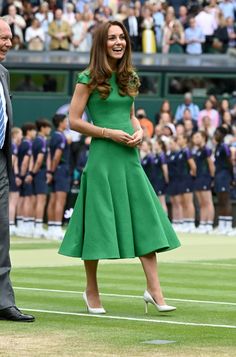 the duke and princess of cambridge at wimbledon park