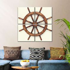 Nautical Steering Wheel Wall Art unleashes the captivating beauty of the nautical world. This nautical art print acts as a whimsical decor element that livens up your living space with the charm of sea life. Wheel Artwork, Nautical Art, Whimsical Decor, Wall Art Elephant, Art Elephant, Photography Wall Art, Sea Life, Steering Wheel, Nautical