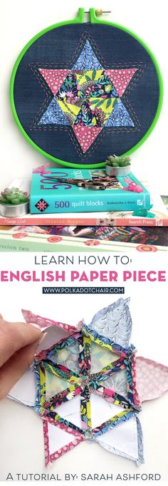 an image of how to make paper pies with the text learn how to english paper pie