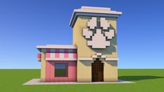 Minecraft Furniture Store, Mc Shop Ideas, Dog Minecraft Build, Pet Shop In Minecraft, Minecraft Store Build, City Ideas Minecraft, Minecraft Shop Build, Pet Store Minecraft