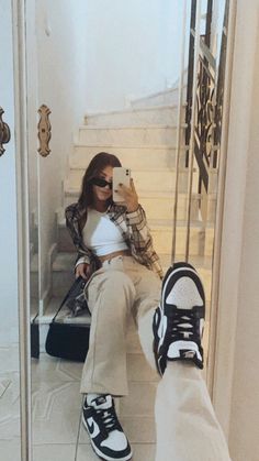 Nike Blazer Outfit, Tomboy Style Outfits, Looks Street Style, Causual Outfits, Swaggy Outfits