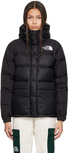 Black HMLYN Down Parka by The North Face on Sale 1996 Retro Nuptse Jacket, Retro Nuptse Jacket, North Face Outfits, Nuptse Jacket, Black Down, Oversized Coat, Tailored Blazer, Down Parka, Black North Face