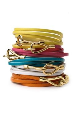 Cara Couture Leather Wrap Bracelet , $28 Beauty Stuff