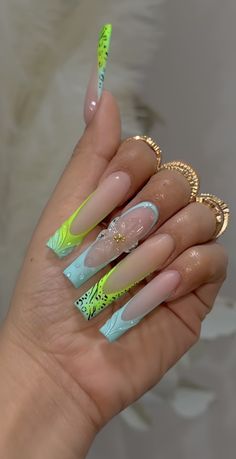 Nail Inspo Long, Elite Nails, Drip Nails, Acrylic Nails Coffin Short