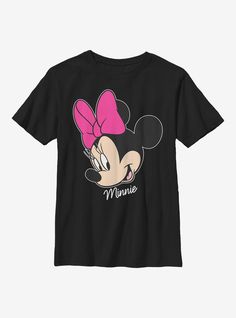 100% CottonWash cold; dry lowImportedListed in youth sizes Black Minnie Mouse T-shirt Short Sleeve, Black Minnie Mouse Short Sleeve T-shirt, Black T-shirt With Minnie Mouse Graphic, Crew Neck, Pink Mickey Mouse T-shirt With Crew Neck, Pink Mickey Mouse Crew Neck T-shirt, Big Face, Minnie Mouse, Graphic Tshirt, Mens Graphic Tshirt