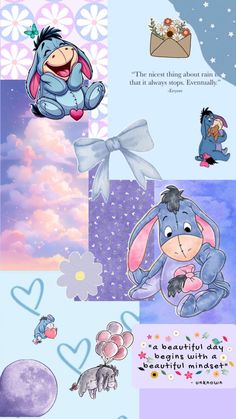 On Eeyore Wallpaper Iphone Aesthetic, Eeyore Wallpaper, Baby Eeyore, Gumball Image, Eeyore Pictures, Pooh Pictures, Fun Pictures, Disney Phone Wallpaper