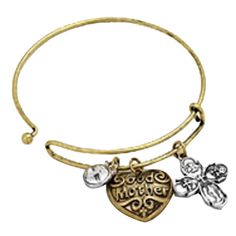 Great Fashion Trending Statement Bracelets for Women, perfect for gifting – Page 2 – Rosemarie Collections Mom Christmas Gifts, Heart And Cross, God Mother, Bracelet With Heart, Moms Bracelet, Mom Jewelry, Adjustable Bangle, Personalized Bracelets, Charm Bangle