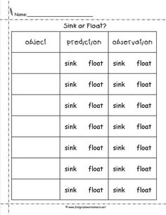 a printable worksheet with the words pink or float in different font and colors