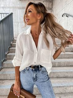 FLASH SALES Shirt Collar Styles, Weave Style, Turndown Collar, Collar Blouse, Trendy Tops, Womens Fall, Lapel Collar, Black Blouse, Spring Summer Fashion