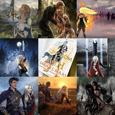 Terrasen Aesthetic, Sjm Multiverse, Storm And Silence, Fantasy Romance Art