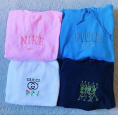 Nike Crewnecks, Vsco Hoodies, Crewneck Outfits, Sweatshirt Business, Crewneck Aesthetic, Cute Clothing Stores, Trendy Hoodies