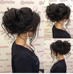 Low Hairstyles Wedding, Wedding Updos Dark Hair, Bride Updo Dark Hair, Wedding Hairstyles Gothic, Wedding Updos For Long Dark Hair, Long Black Hair Updo, Bridal Hair Dark Hair, Quinceanera Hairstyles With Bangs, Quinceanera Hairstyles Bun