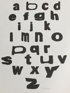 the letters and numbers are drawn in black ink