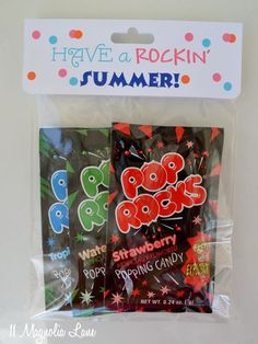 two bags of rockin'summer candy