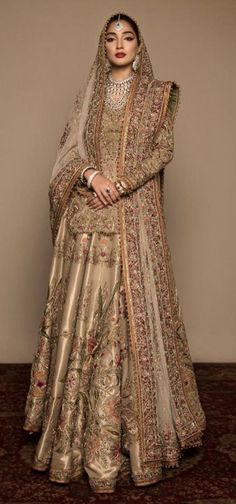 Lehenga Choli Pakistani, Pakistani Bridal Lehenga, Pakistani Bridal Dress, Desi Wedding Dresses, Nikkah Dress, Indian Bride Outfits, Latest Bridal Dresses, Asian Bridal Dresses, Bridal Dresses Pakistan