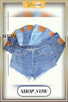 High Waist Pocket Sexy Denim Shorts Pants High Waist Denim Pants With Built-in Shorts, Trendy Fitted Cutoff Bottoms, Stretch Cutoff Jeans With Pockets, Trendy Jean Shorts With Pockets, Fitted Cutoff Jean Shorts With Pockets, Fitted Cutoff Shorts With Pockets, Vintage Denim Blue Pants For Summer, Fitted Cutoff Jeans For Summer, Vintage Ripped Bottoms For Summer