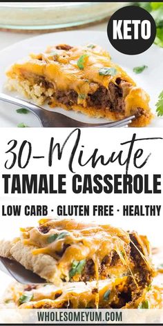 the ultimate keto recipe for 30 minute tamale casserole with low carb and gluten free