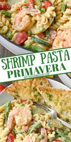 this shrimp pasta prima veggie casserole is an easy and delicious dinner