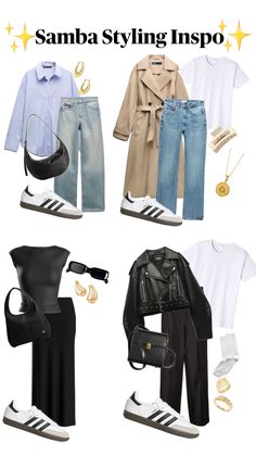 Styling sambas #samba #adidas #styling #outfitinspo Samba Adidas Outfit, Adidas Samba Outfits, Samba Outfits, Looks Adidas, Samba Adidas, Adidas Samba Outfit, Samba Shoes, Samba Outfit, Look Adidas