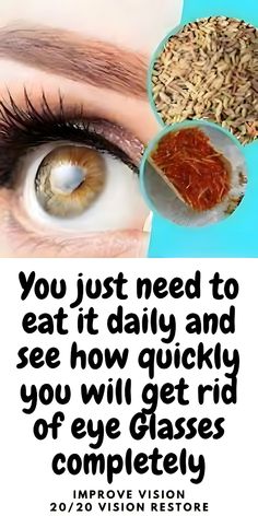 How to Restore Your Eye Sight Naturally: Tips to Achieve a Perfect 20/20 Vision. 20 20 Vision, Blurry Vision, Eye Exercises, Eye Sight Improvement, Light Eyes, Bright Eyes, Eye Health, Eye Care