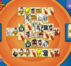 an image of a board game with many different items on the screen and in the middle