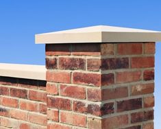 a brick chimney on top of a building