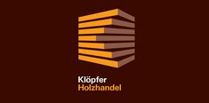 the logo for klipfer hozlanddel is shown in brown and orange