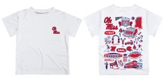 Let your kiddo look cool in his new Vive La Fete Impressions hand sketched artwork boys tee shirt. Let him play, go to the game, and cheer loudly and proudly with his Mississippi Rebels gear by Vive La Fete.Celebrate and cheer on game day with our classic design Mississippi Rebels Short Overstitched Crew Neck Sleeve Top. Officially Licensed product sold by Vive La Fete.This awesome graphics, fun and game day crew neck t-shirt features officially licensed Mississippi Rebels colors and graphics; p Red Graphic T-shirt For Game Day, Red Graphic Print T-shirt For Game Day, Ole Miss Rebels, Hand Sketch, Ole Miss, Boy Tees, Boy Blue, Tee Design, Blue Shorts