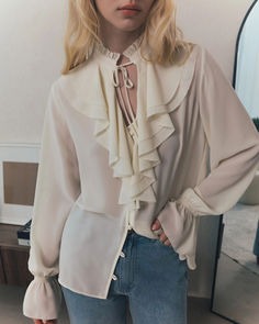 #blouse #shirt #style #eneningstyle #elegantstyle #romantictop #elegantblouse #vintagestyle #vintageblouse #casualstyle #fashionblouse #designerblouse #styleof2024 #fashionset #lookoftheday #fashionlook #whiteblouse #everydayblouse #lookof2024 #fashionlook #outfit2024 #blouse2024 #spring2024 #officelook #officeoutfit #bohostyle #romanticstyle #sprigblouse #summerblouse #summerstyle #summerlook #summer2024 Romantic Tops, Loose Fit Blouse, Womens Dress Suits, Elegant Blouses, Online Fashion Store, Summer Blouses, Online Fashion Stores, Unique Items, Blouse Vintage