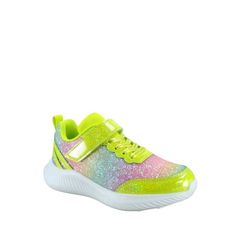 This style runs pretty true to size Round toe front Slip On with Hoop & Loop strap Glitter Fabric Upper Rubber sole Light weight approx 14 oz a pair Finished with lightly padded insole makes it comfort to wear for a whole day Good for school, party, play, travel, walking shoes Size: M.  Color: Multicolor. Sporty Glitter Sneakers With Round Toe, Sporty Glitter Sneakers For Spring, Synthetic Sneakers With Glitter Print And Round Toe, Low-top Synthetic Sneakers With Glitter Print, Low-top Glitter Print Sneakers, Glitter Sneakers With Synthetic Material And Round Toe, Glitter Synthetic Sneakers With Round Toe, Glitter Sneakers, Walking Sneakers