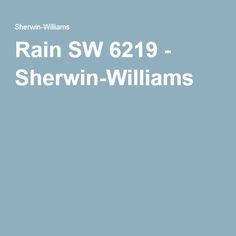 rain sw 6119 - shewin - williams