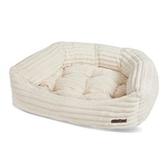 Jax & Bones Plush Wide Wale Corduroy Napper Nest Dog Bed — Luna Ivory Mini Sala, Cute Dog Beds, Wide Wale Corduroy, Senior Dogs, Puppy Beds