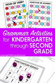 two pictures with words and numbers to help students learn how to use them