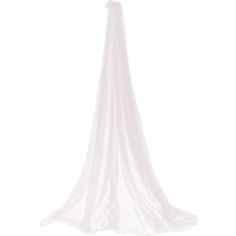 a white veil hanging from the ceiling