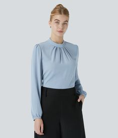 Work Blouse, Long Sleeve