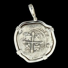 #ad Great Shopping Atocha Sunken Treasure Jewelry - Large Pieces of 8 Silver Coin w/Date Pendant, Jewelry Ancient Coin Pendant, Spanish Galleon, Sunken Treasure, Silver Ingot, Half Dollar, Coin Jewelry, Silver Coin, Shipwreck, Silver Bars