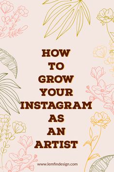 Blogpost 
Instagram grow Starting An Art Business From Home, Art Business Tips, How To Become An Artist, Art Account Instagram, Art Business Ideas, Small Art Business, Jobs In Art, Art Biz, Artist Tips