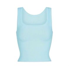 Skims Cotton Rib Tank In Light Blue Opal, Size Medium And Brand New With Tags. Features A Gorgeous Opal Blue Color, Ribbed, U-Neck, Slightly Cropped Length And Brand New With Tags. No Trades, Best Offers Usually Accepted Within The Offer Button. U Neck, Blue Opal, Opal, Crop Top, Light Blue, Blue Color, Womens Tops, Size Medium, Tank Tops