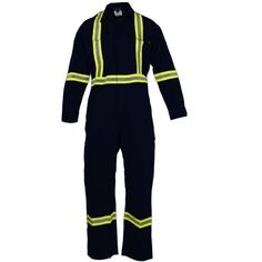 MATERIAL & CONSTRUCTION Flame Resistant 88% Cotton / 12% Nylon twill fabric. Fabric wt. is 7 oz. Fabric complies with ASTM F1506 for Arc Flash and NFPA 2112 (ASTM F1930) for Flash Fire. Minimum Arc Flash rating (ATPV) is 8 cal / cm sq. and complies to HRC 2 rating. Garment is NFPA 2112 / HRC 2 compliant and UL CERTIFIED. 2” FR reflective tape is ANSI / ISEA 107 compliant. Fabric is mercerized and designed to provide minimal shrinkage, maximum comfort and optimum safety and durability. DESIGN & S Cotton Overall Outerwear For Work, Cotton Overalls For Work, Arc Flash, Shipt Shopper, Reflective Tape, Twill Fabric, Bottom Clothes, Chinos Pants, Black Media