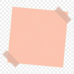 an orange piece of paper on a transparent background with no border, hd png