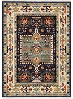 Oriental Weavers Lilihan 41H Rugs | Rugs Direct Kids Closet Organization, Kids Headboard, Kid Toy Storage, Reclining Furniture, Stuffed Animal Storage, Rug Direct, Ivory Area Rug, Bohemian Area Rugs, Blue Ivory