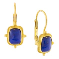 Olympian Lapis Earrings Roman Jewelry, Lapis Stone, Lapis Jewelry, Lapis Earrings, Greek Jewelry, Fine Art Jewelry, Blue Topaz Earrings, Greek Style, Garnet Earrings