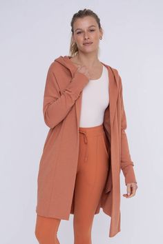 Trendy Cotton Outerwear For Loungewear, Spring Loungewear Cardigan With Ribbed Cuffs, Spring Cardigan With Ribbed Cuffs For Loungewear, Trendy Cotton Sweater Coat, Versatile Hooded Hoodie For Fall, Comfy Long Sleeve Spring Outerwear, Casual Cotton Sweater Coat For Loungewear, Comfy Hooded Spring Outerwear, Trendy Loungewear Outerwear With Drawstring Hood