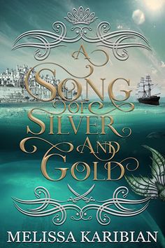 a book cover for a song silver and gold