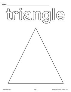 a triangle that has the word triangle in it and is labeled with the name triangle